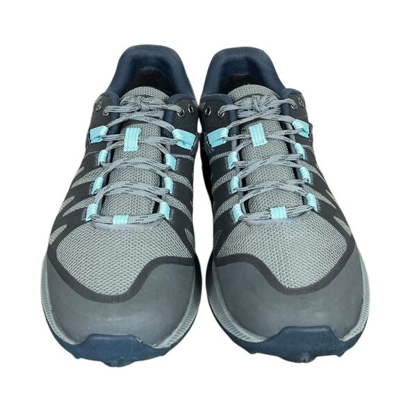 Merrell Zion FST Hiking Shoes Gray Blue Women’s 8  Waterproof Walking Outdoors - Picture 3 of 11